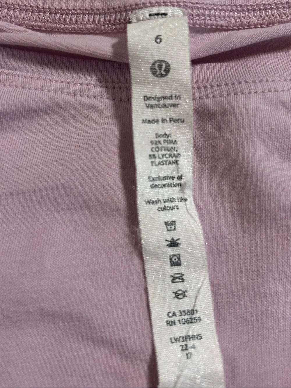 lululemon athletica lululemon back